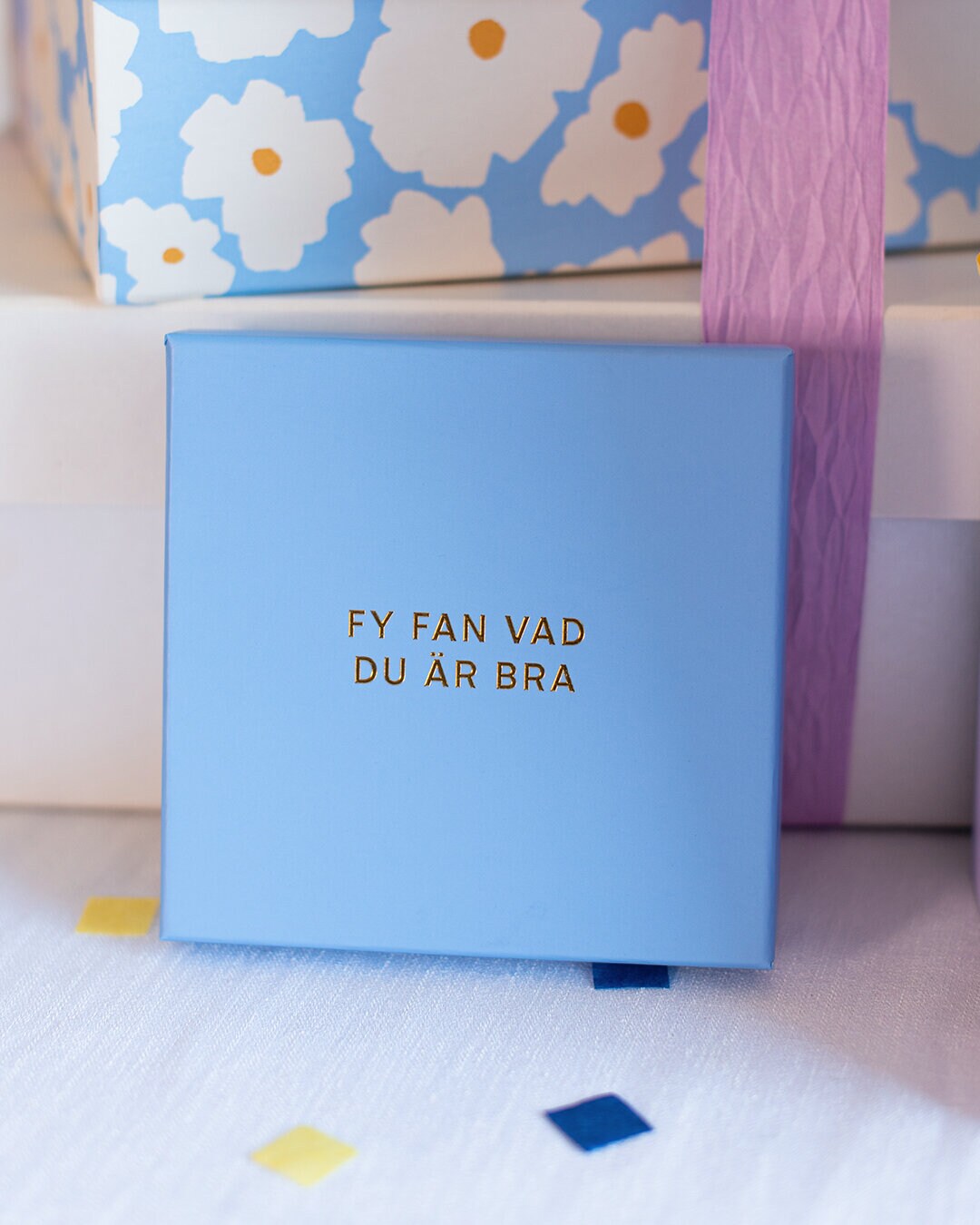 Presentbox FY FAN VAD DU ÄR BRA