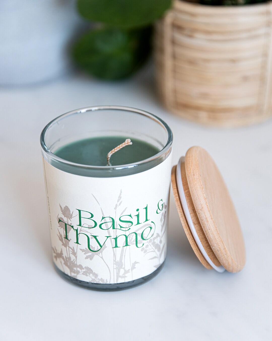 Doftljus BASIL & THYME