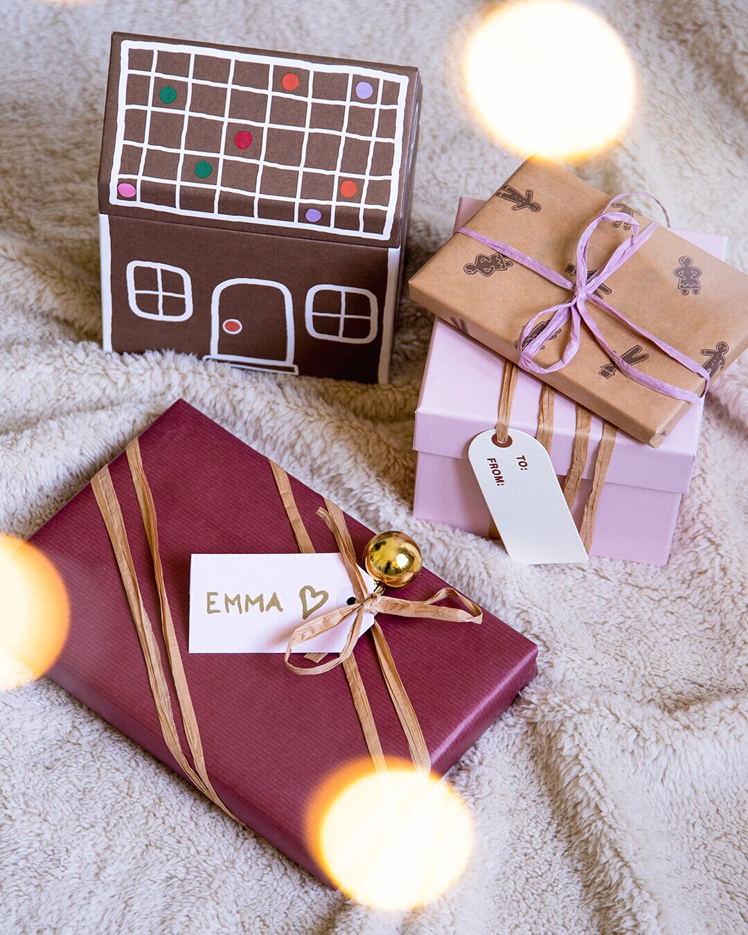 Presentbox PEPPARKAKSHUS