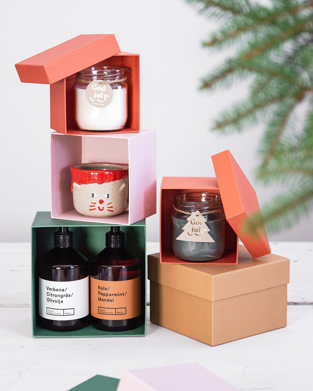 Presentbox SOLID RÖD