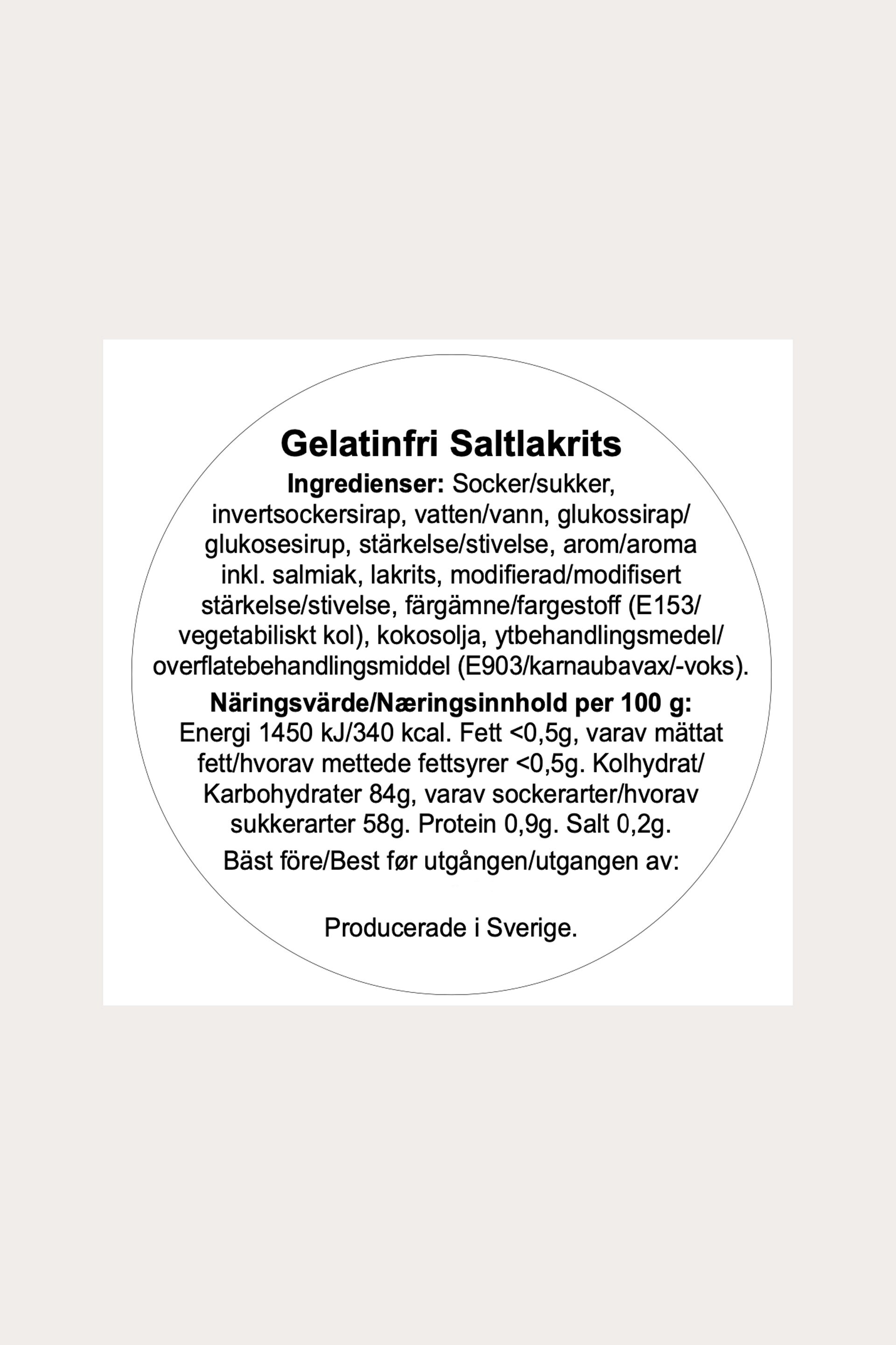 Gelégodis SALTA MUSTASCHER 