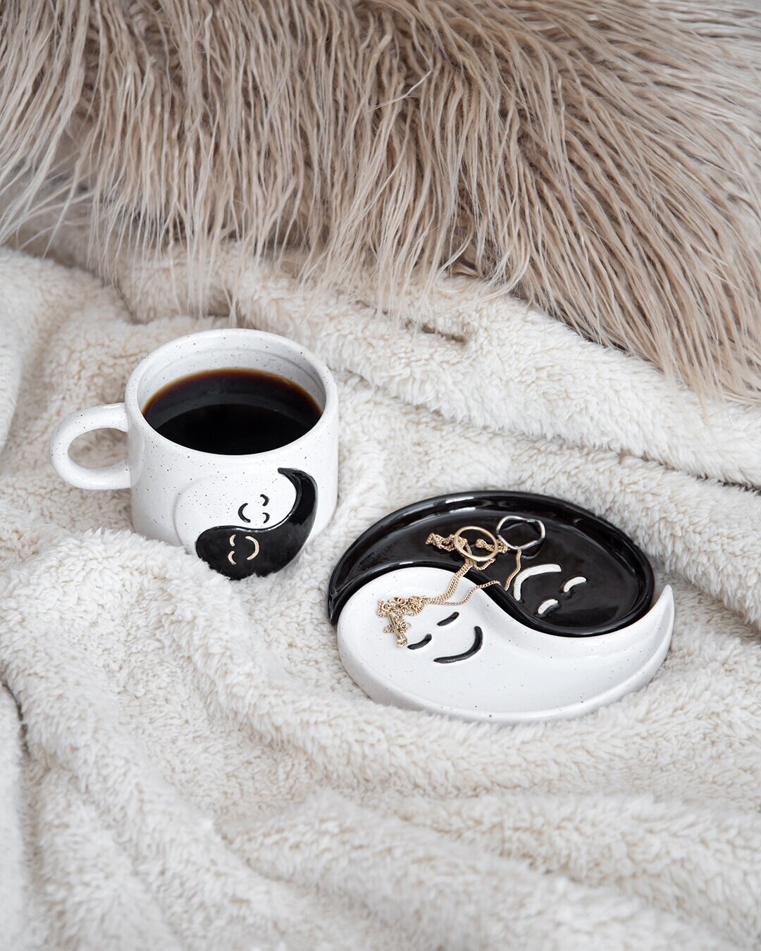 Dekorationsfat YIN YANG